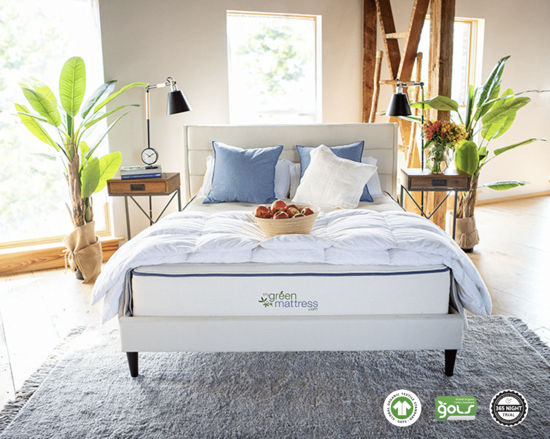 My Green Mattress Natural Escape Certified Organic Mattress, GOTS & GOLS certified organic review and promo code